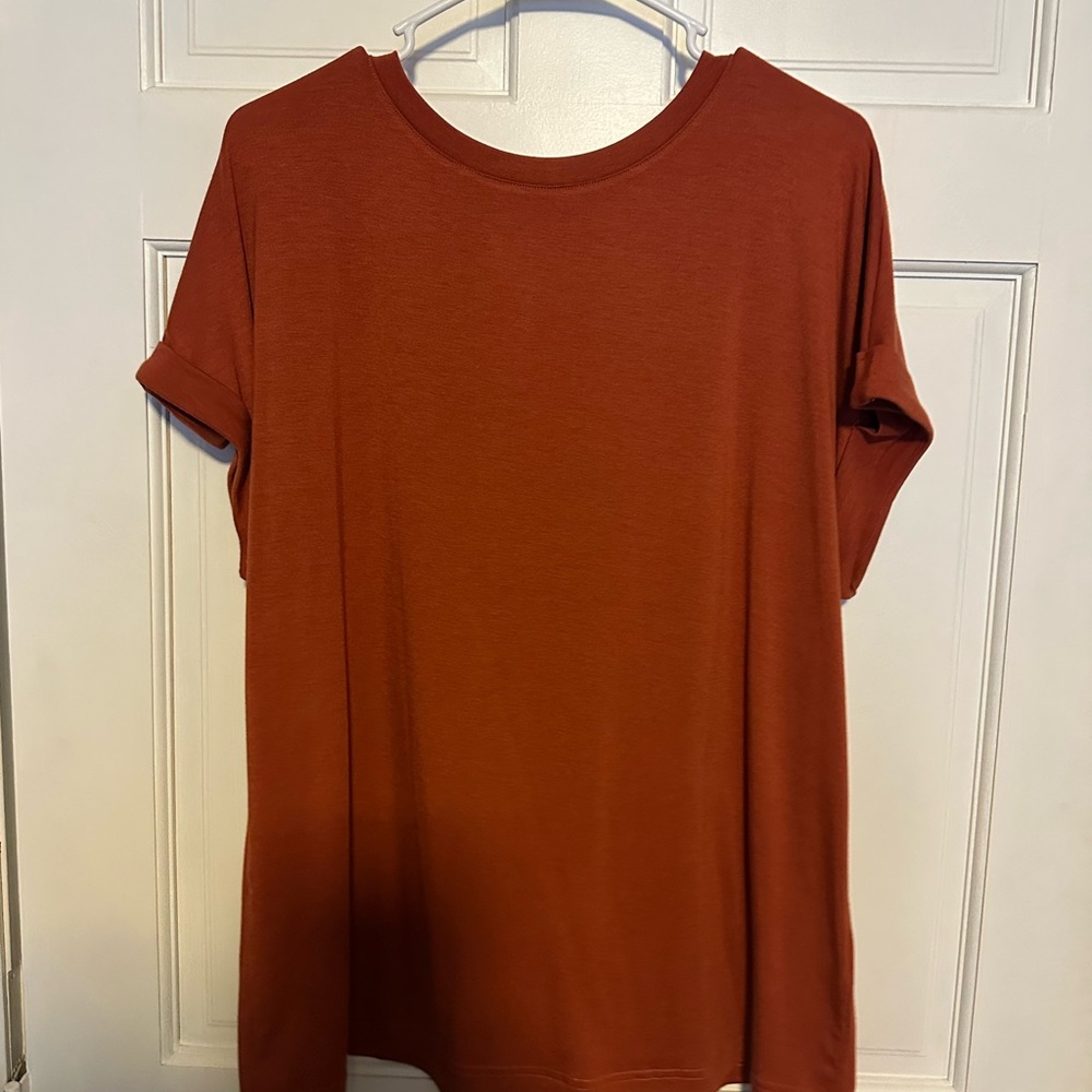 Rust Orange Women's Top